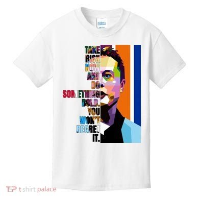 Elon Musk Motivation Quote Kids T-Shirt