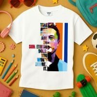 Elon Musk Motivation Quote Kids T-Shirt thumb 3