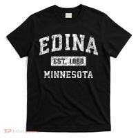 Edina Minnesota Mn Vintage Established Sports T-Shirt thumb 0