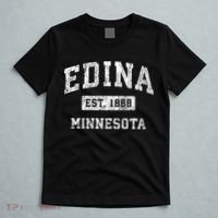 Edina Minnesota Mn Vintage Established Sports T-Shirt thumb 5