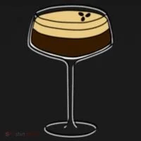 Espresso Martini Minimalist Elegance Doggie Tank thumb 4