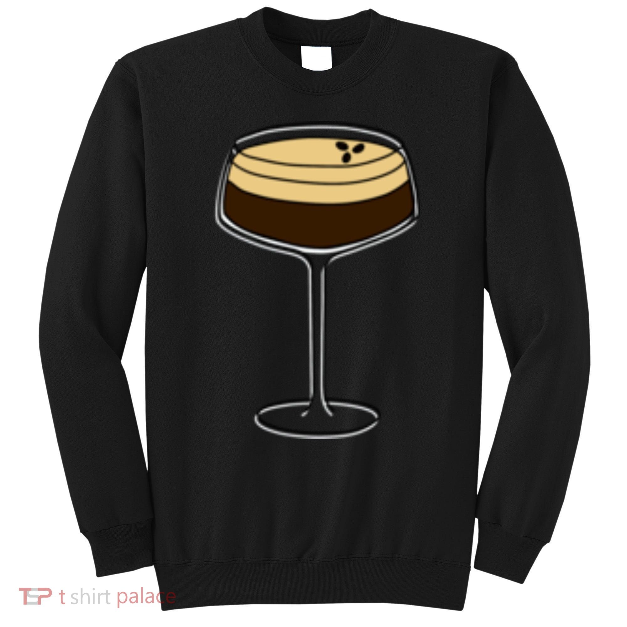 Espresso Martini Minimalist Elegance Sweatshirt
