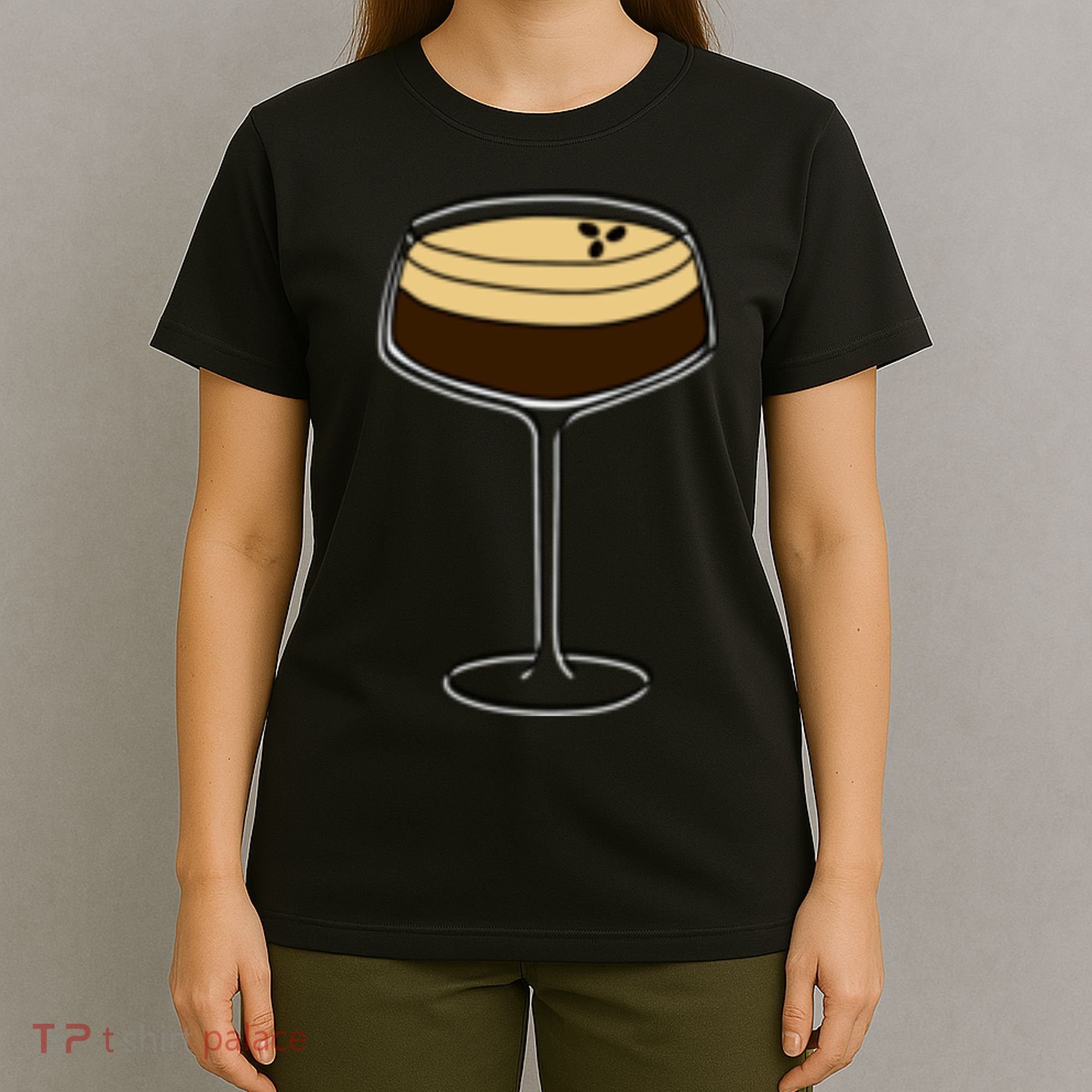 Espresso Martini Minimalist Elegance T-Shirt