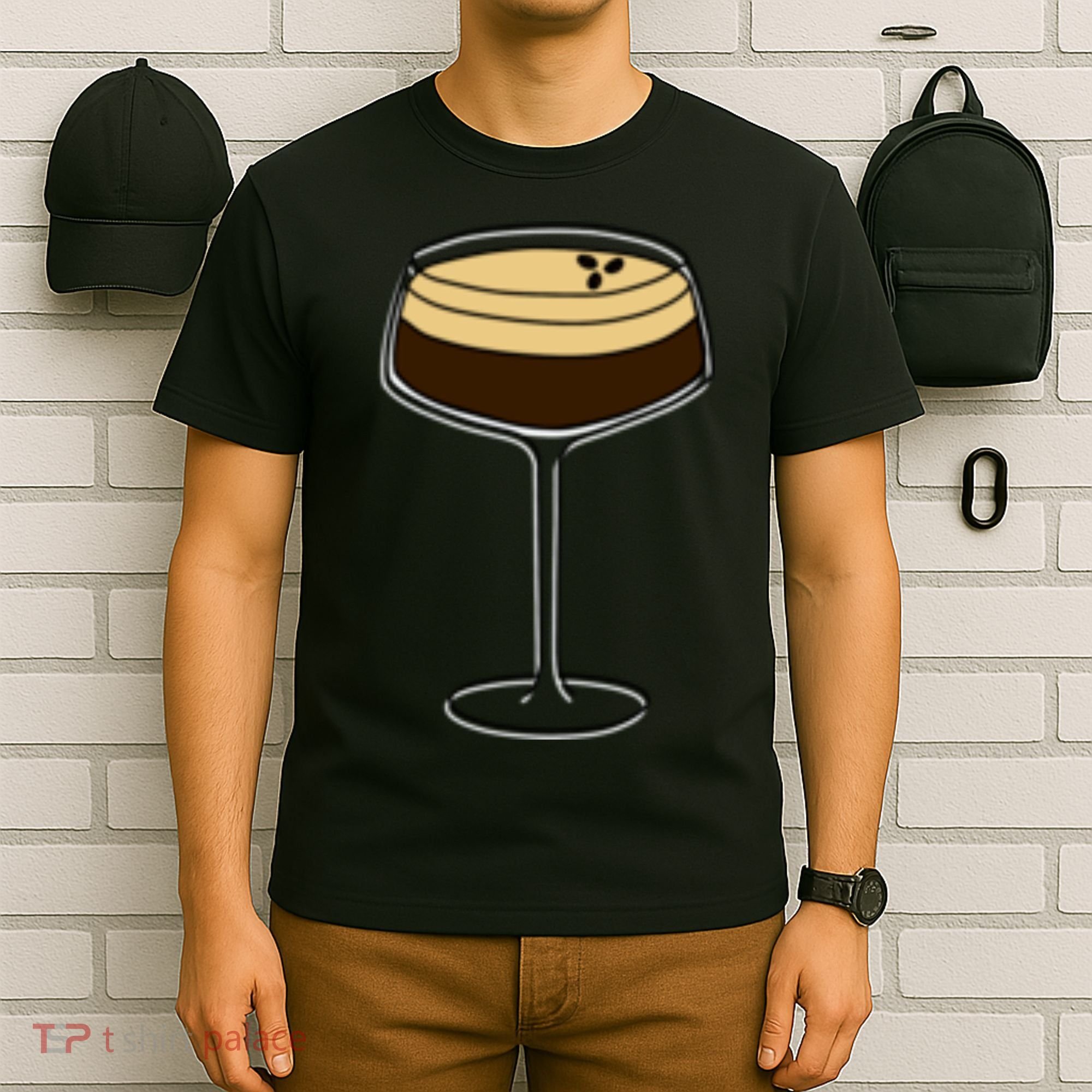 Espresso Martini Minimalist Elegance T-Shirt