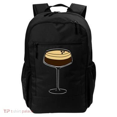 Espresso Martini Minimalist Elegance Backpack