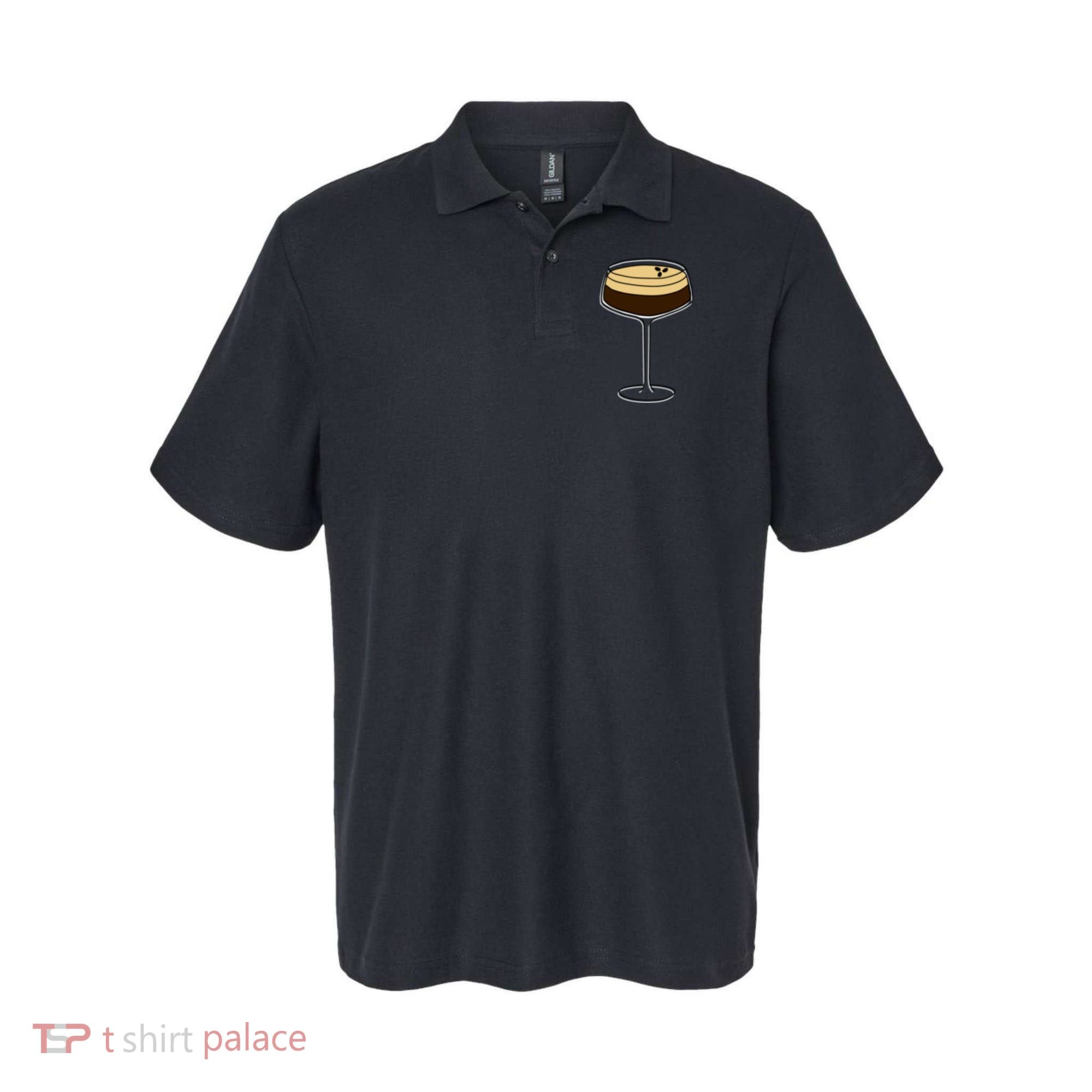 Espresso Martini Minimalist Elegance Polo