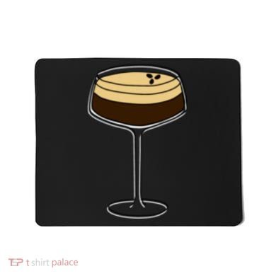 Espresso Martini Minimalist Elegance Mousepad