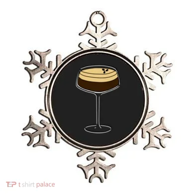 Espresso Martini Minimalist Elegance Ornament
