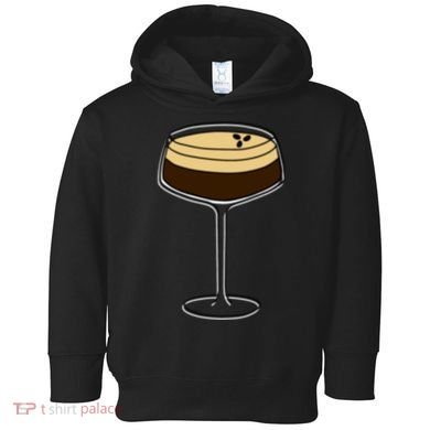 Espresso Martini Minimalist Elegance Toddler Hoodie