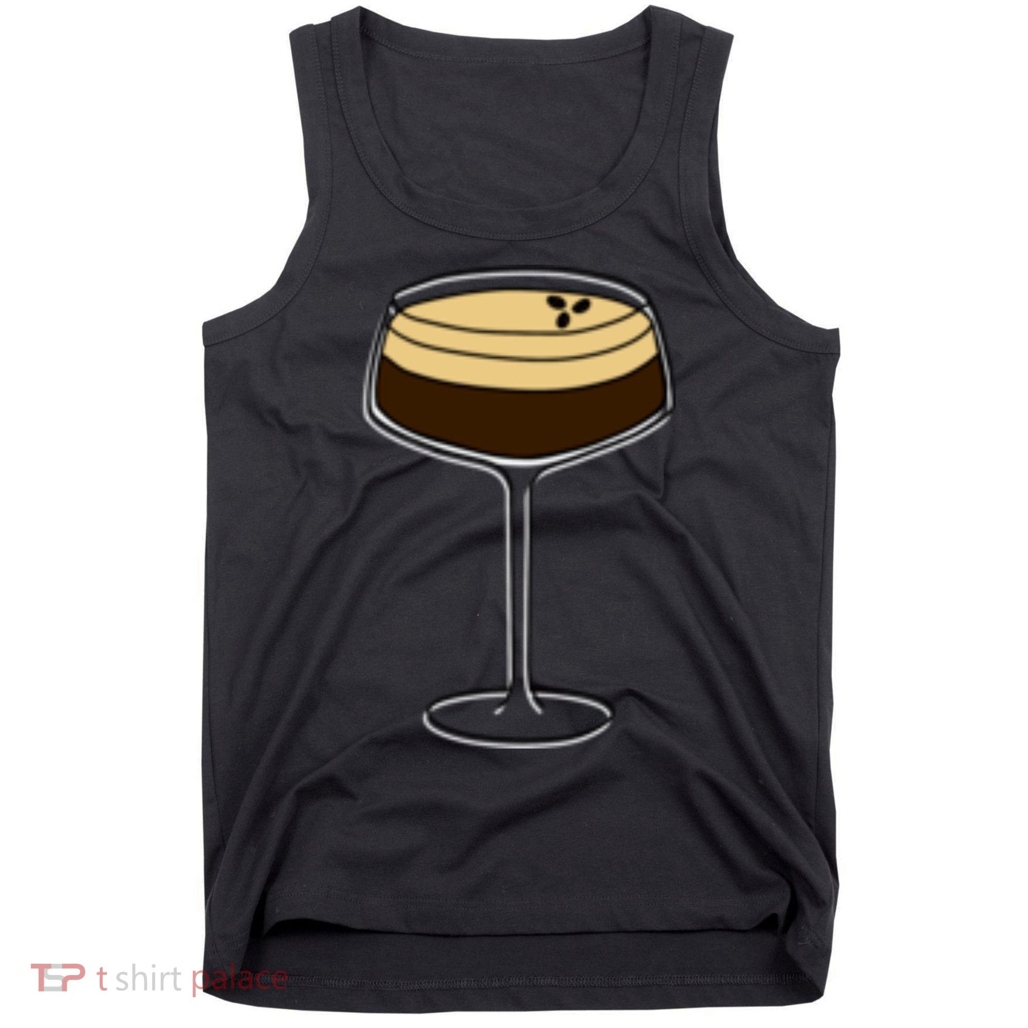 Espresso Martini Minimalist Elegance Tank Top