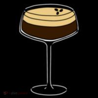 Espresso Martini Minimalist Elegance Tank Top thumb 6