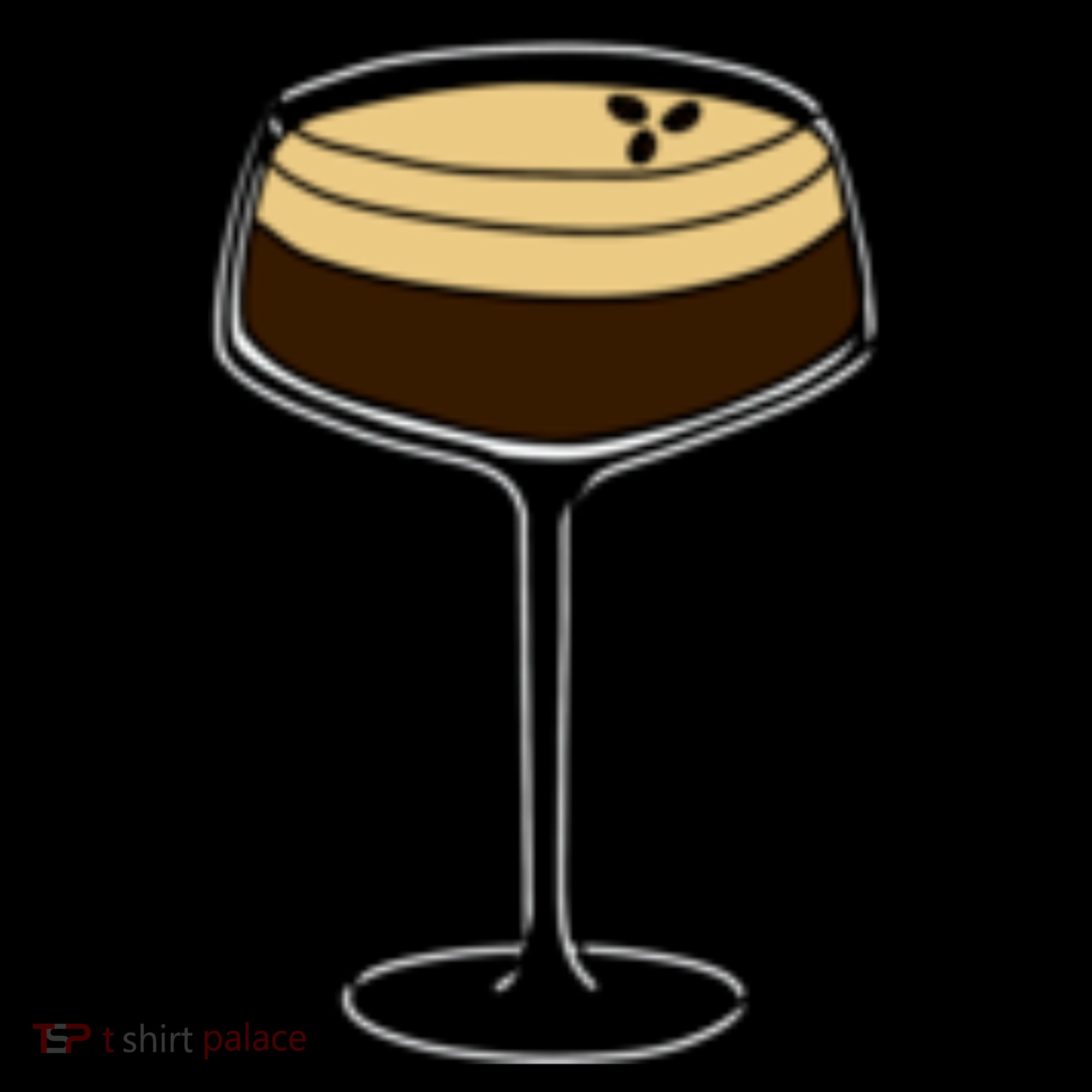 Espresso Martini Minimalist Elegance Toddler T-Shirt