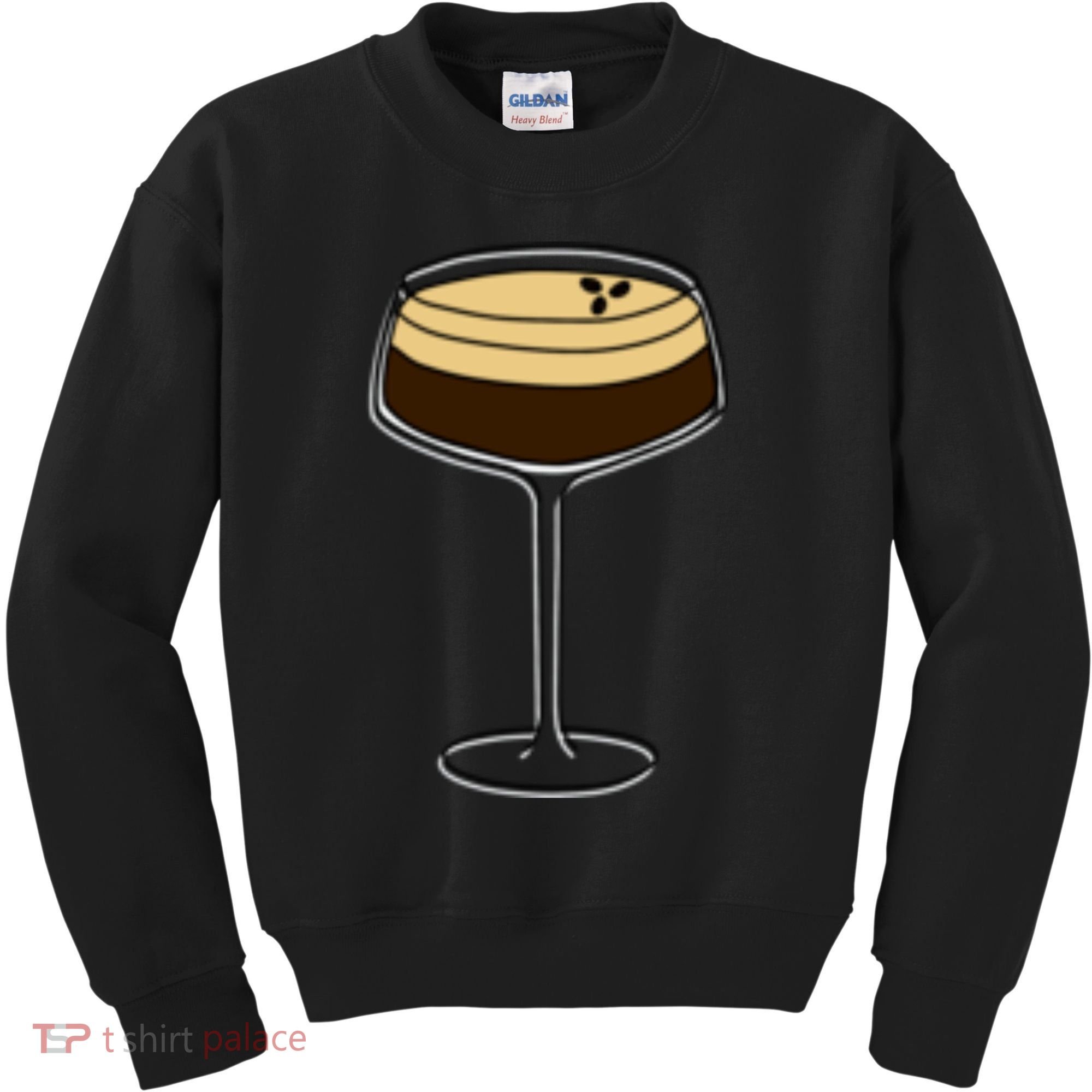 Espresso Martini Minimalist Elegance Kids Sweatshirt
