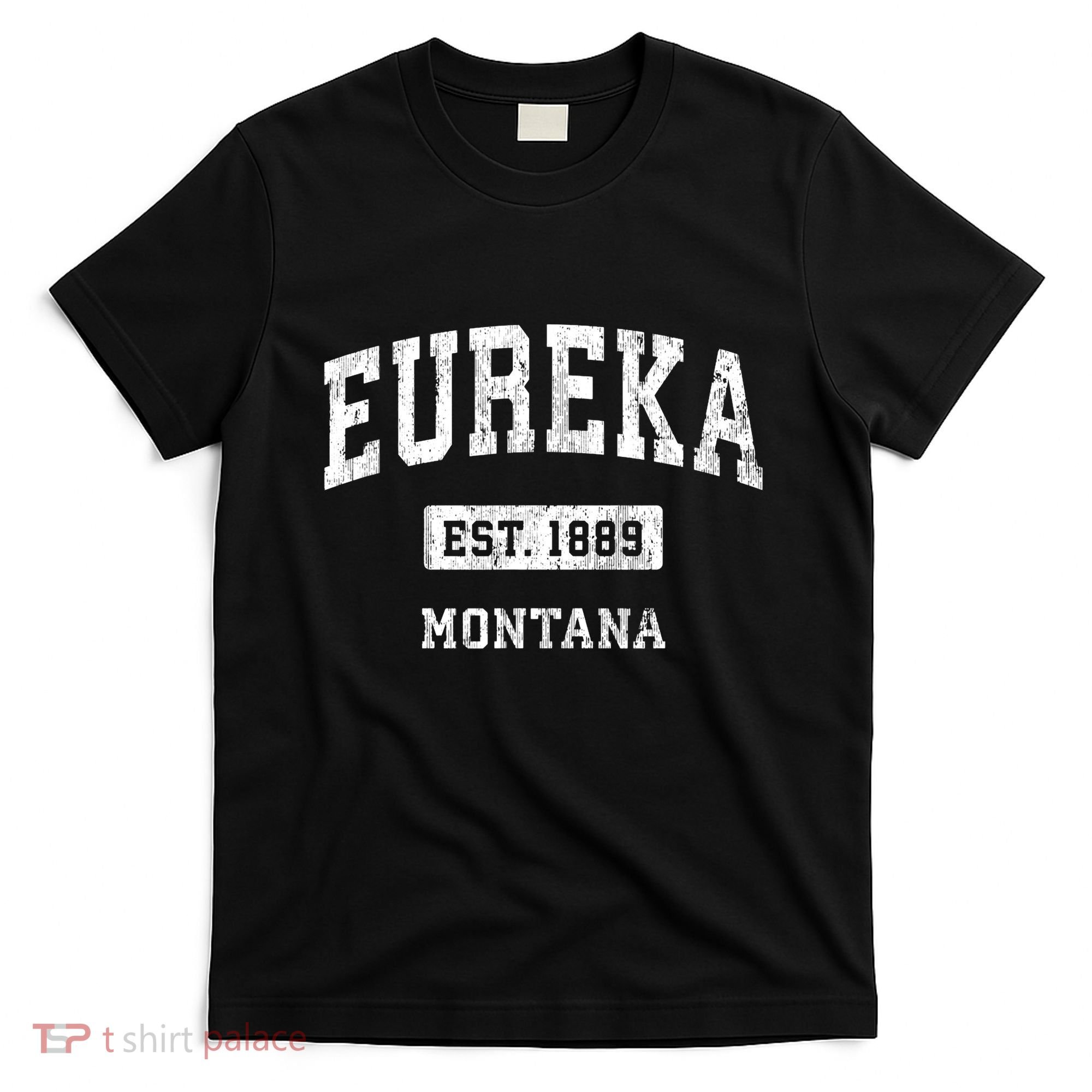 Eureka Montana Mt Vintage Sports Established T-Shirt