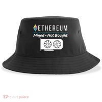 Ethereum Mined Not Bought GPU Mining Rigs ETH Crypto Miner Sustainable Bucket Hat thumb 0