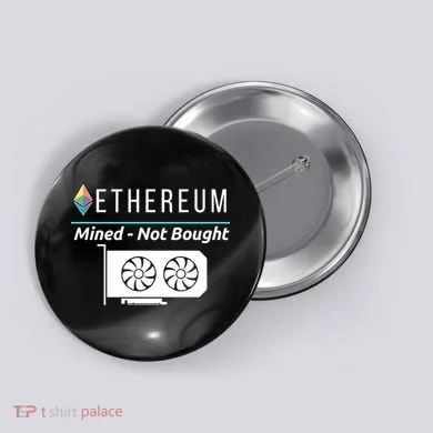 Ethereum Mined Not Bought GPU Mining Rigs ETH Crypto Miner Button