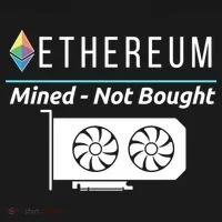 Ethereum Mined Not Bought GPU Mining Rigs ETH Crypto Miner Bucket Hat thumb 4