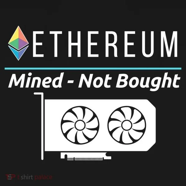 Ethereum Mined Not Bought GPU Mining Rigs ETH Crypto Miner Bucket Hat