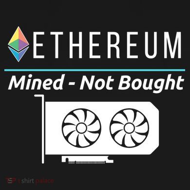 Ethereum Mined Not Bought GPU Mining Rigs ETH Crypto Miner Women's Hoodie