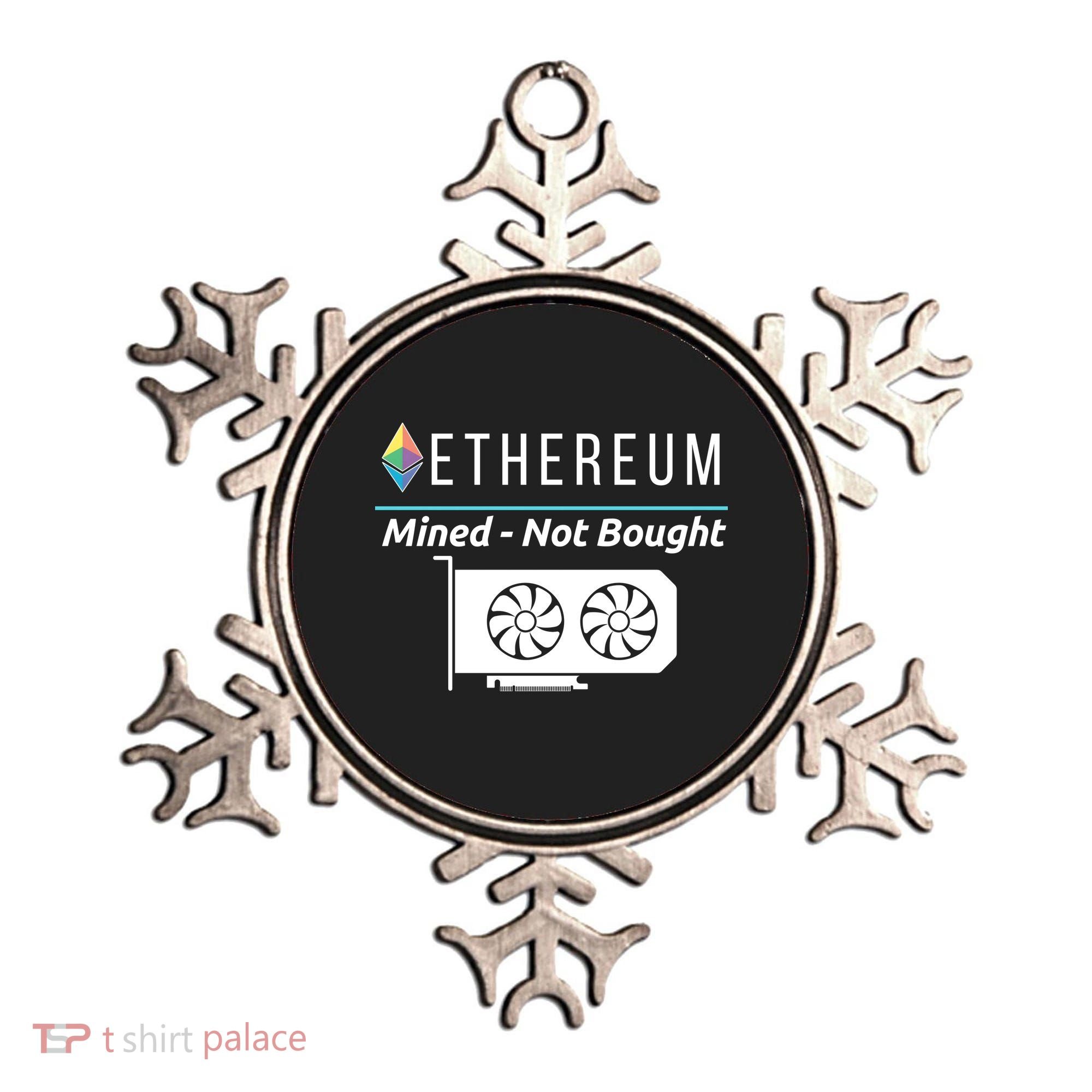 Ethereum Mined Not Bought GPU Mining Rigs ETH Crypto Miner Ornament