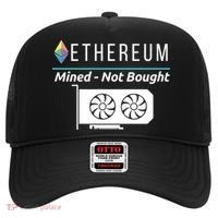 Ethereum Mined Not Bought GPU Mining Rigs ETH Crypto Miner Hat thumb 0
