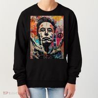 Elon Musk Nobel Peace Prize Garment Dyed Women's Sweatshirt thumb 0