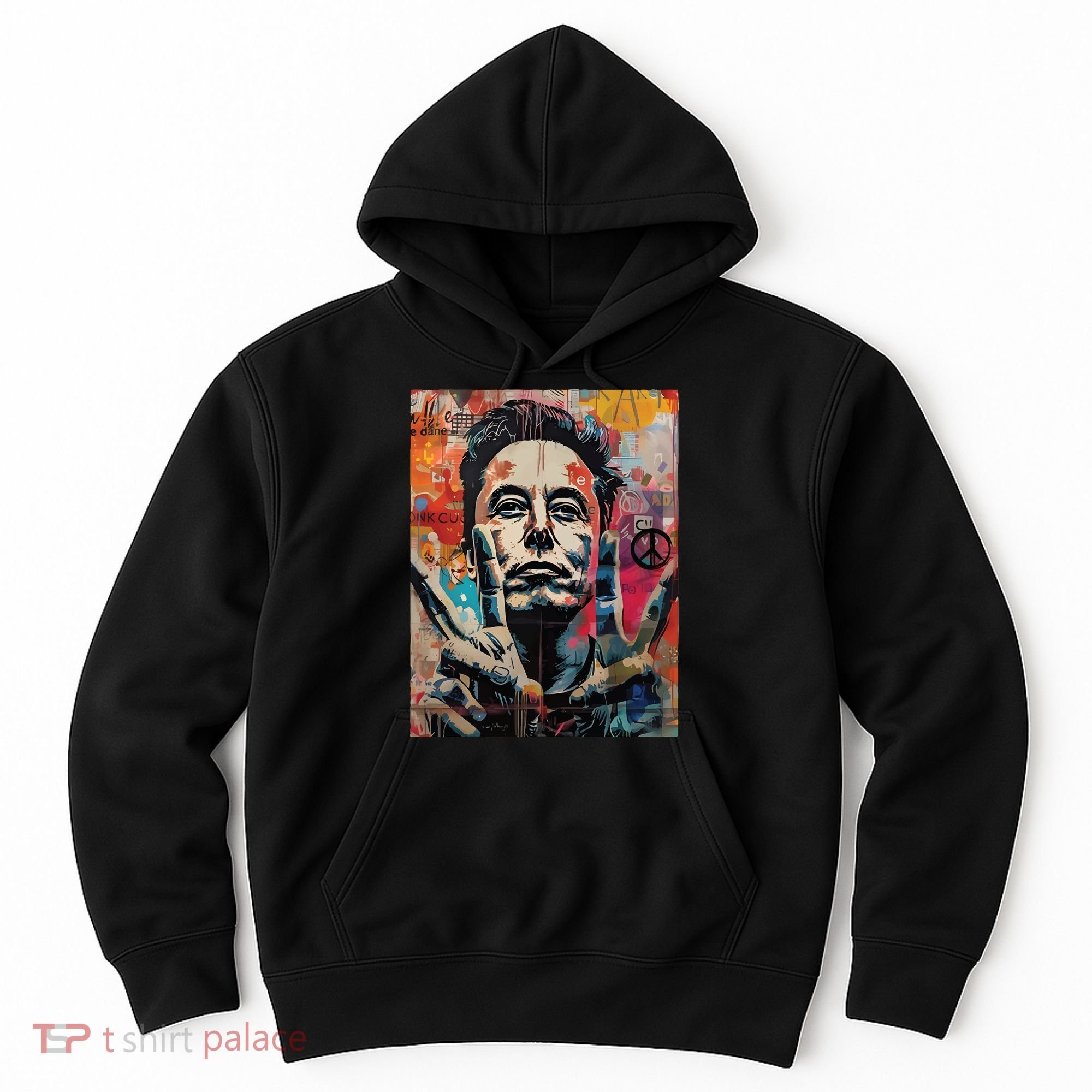 Elon Musk Nobel Peace Prize Garment Dyed Hoodie