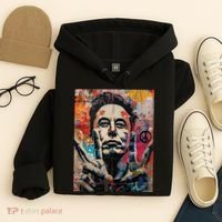 Elon Musk Nobel Peace Prize Garment Dyed Hoodie thumb 4