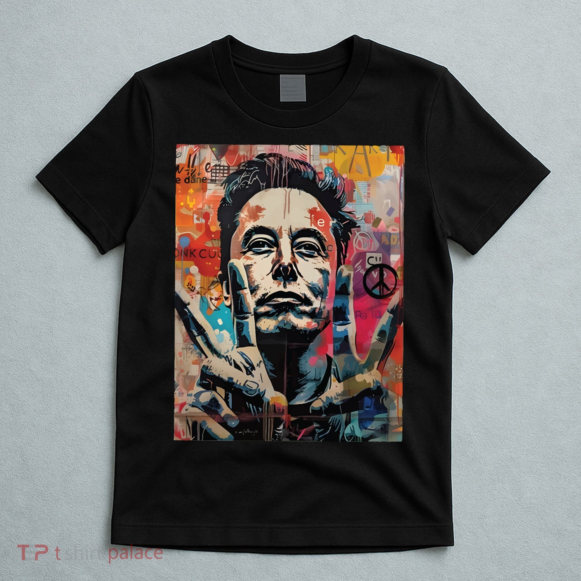 Elon Musk Nobel Peace Prize Garment Dyed T-Shirt