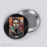 Elon Musk Nobel Peace Prize Garment Dyed Button thumb 0