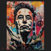 Elon Musk Nobel Peace Prize Garment Dyed Beanie thumb 2