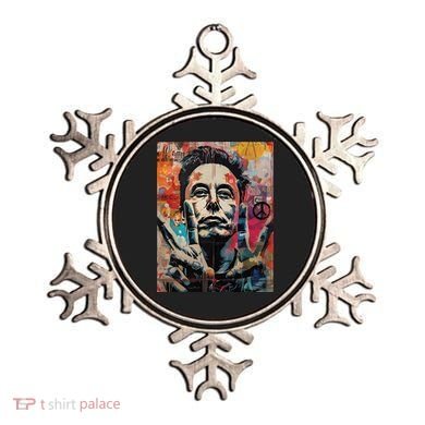 Elon Musk Nobel Peace Prize Garment Dyed Ornament
