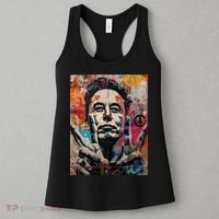 Elon Musk Nobel Peace Prize Garment Dyed Women's Tank Top thumb 3