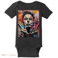 Elon Musk Nobel Peace Prize Garment Dyed Baby Bodysuit thumb 0