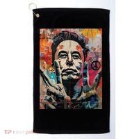Elon Musk Nobel Peace Prize Garment Dyed Golf Towel thumb 0