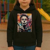 Elon Musk Nobel Peace Prize Garment Dyed Kids Hoodie thumb 3