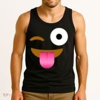 Emoji Costume Tank Top thumb 3