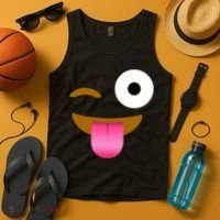 Emoji Costume Tank Top thumb 4