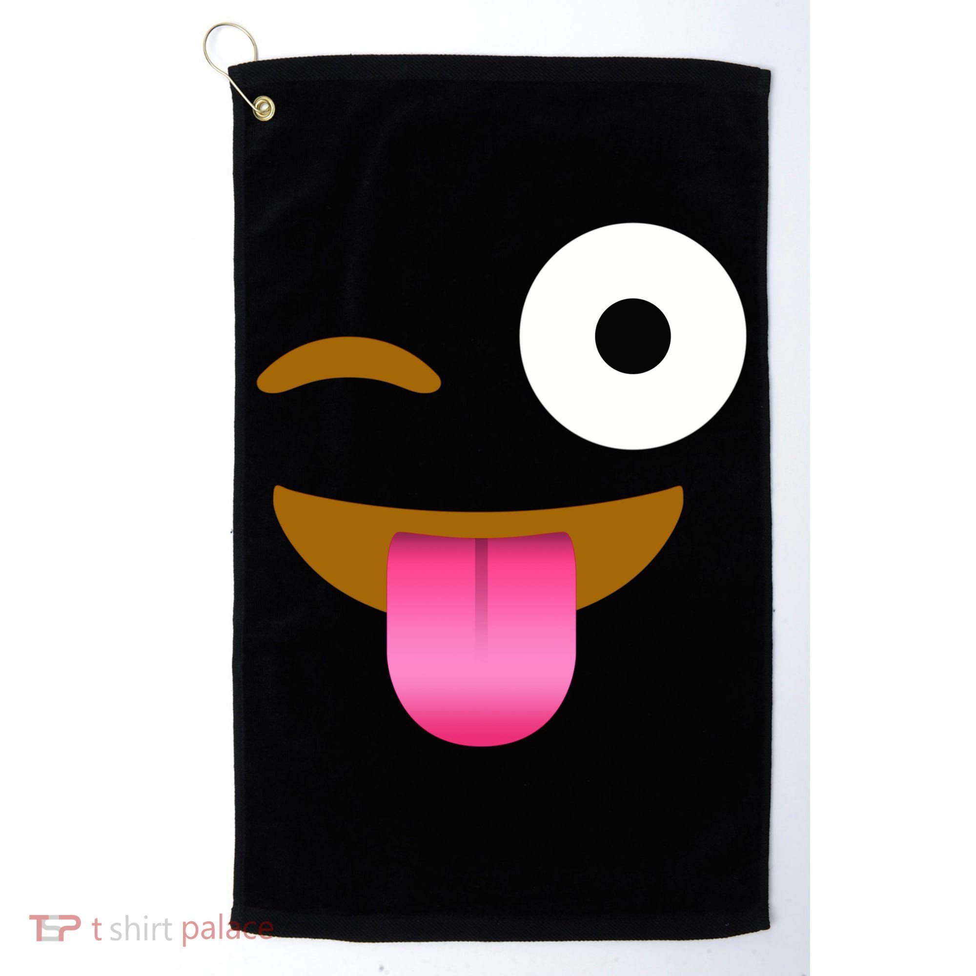 Emoji Costume Golf Towel