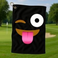 Emoji Costume Golf Towel thumb 1