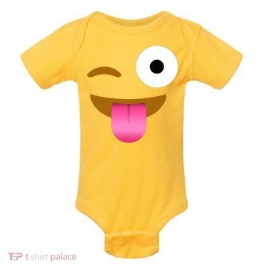 Emoji Costume Baby Bodysuit