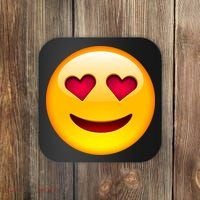 Emoticon Love Emoji Smiley with Heart Eyes Coaster thumb 0