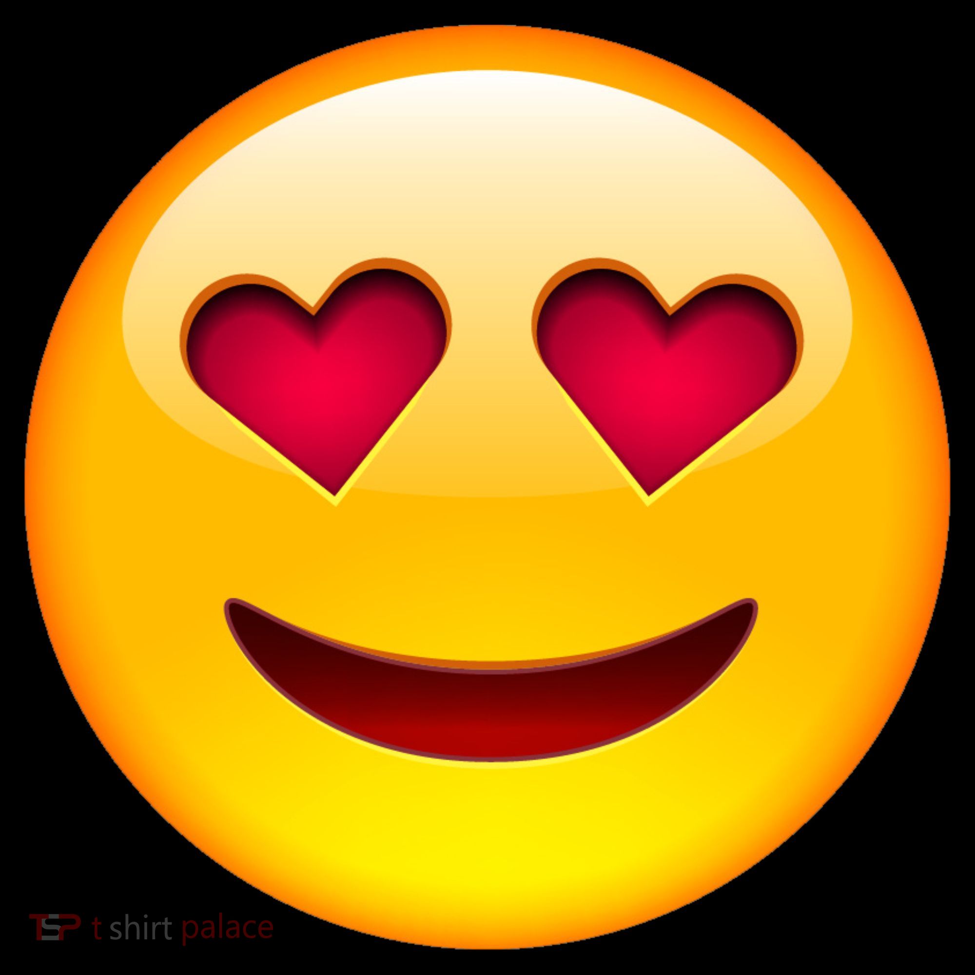 Emoticon Love Emoji Smiley with Heart Eyes Women's Hoodie