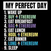 Ethereum My Perfect Day, Buy Crypto, Buy ETH, Funny Crypto Meme Coffee Mug thumb 5