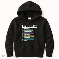 Ethereum My Perfect Day, Buy Crypto, Buy ETH, Funny Crypto Meme Kids Hoodie thumb 0