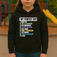 Ethereum My Perfect Day, Buy Crypto, Buy ETH, Funny Crypto Meme Kids Hoodie thumb 3