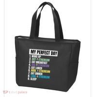 Ethereum My Perfect Day, Buy Crypto, Buy ETH, Funny Crypto Meme Tote Bag thumb 3