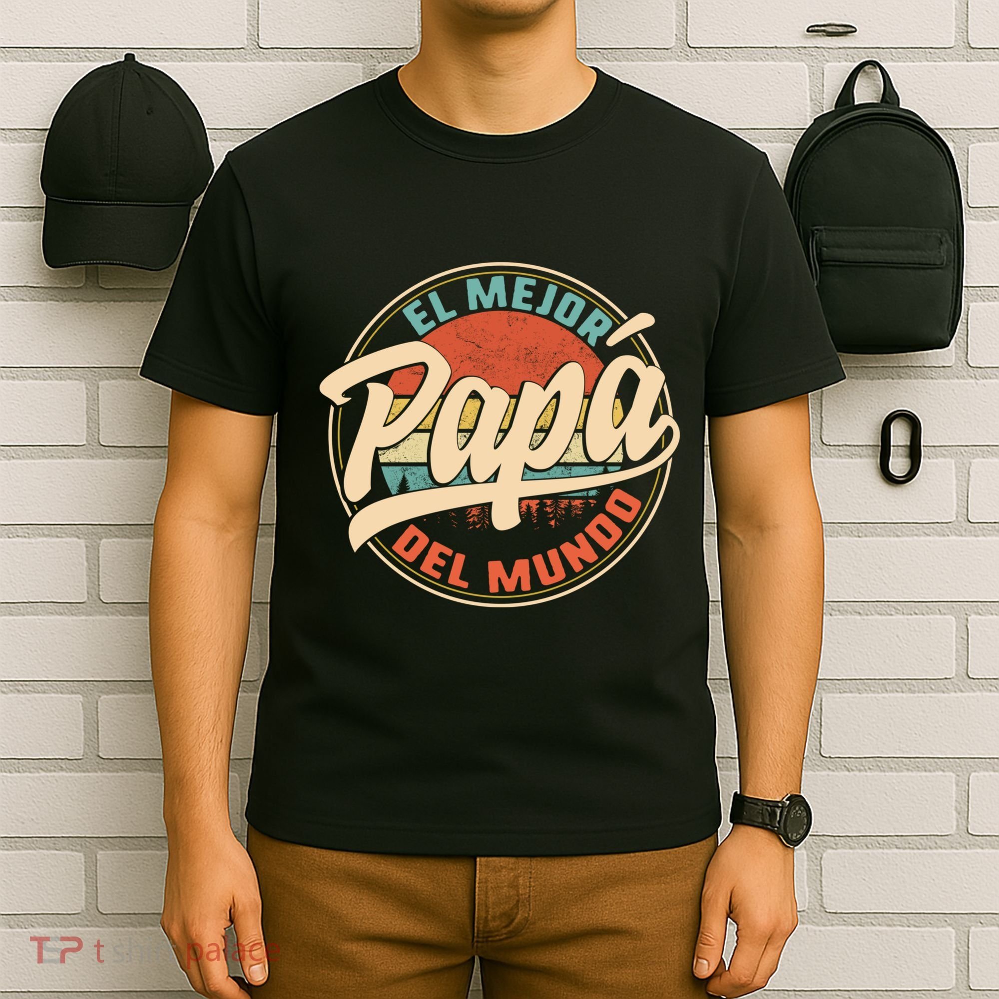 El Mejor Papa Del Mundo CumpleañOs Regalo Del DíA Del Padre T-Shirt
