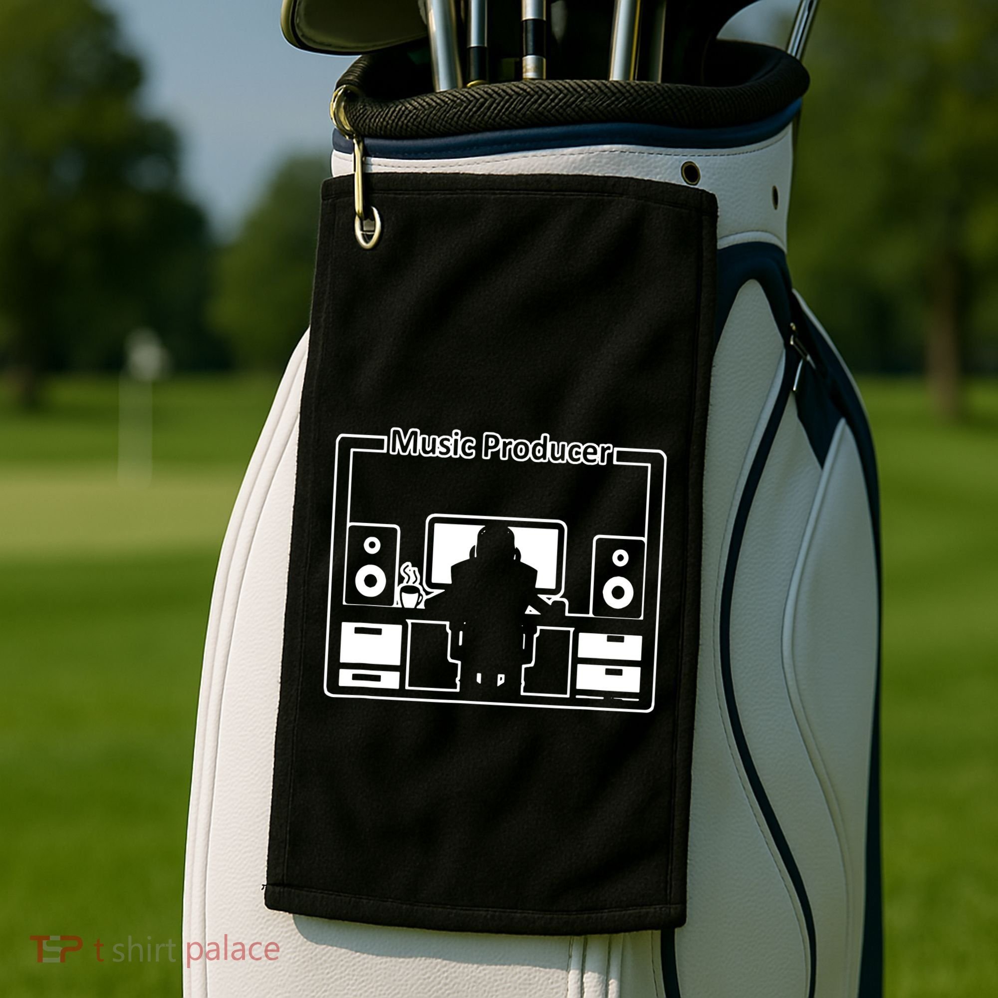 Electronic Music Producer Beatmaker Golf Towel