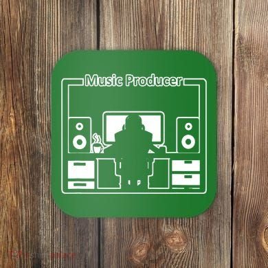 Electronic Music Producer Beatmaker Coaster